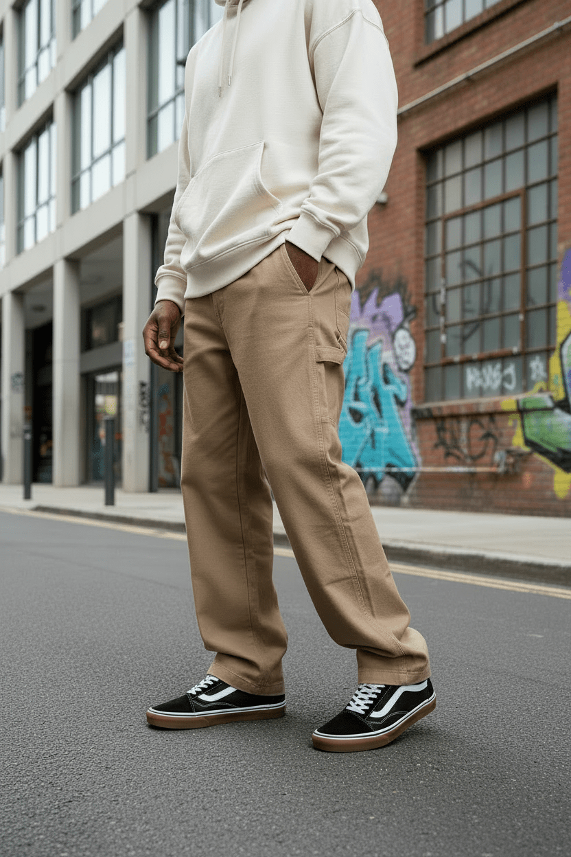 Pantalón Ocn Carpenter Marrón