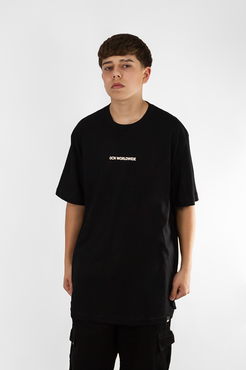 Remera Ocn Hombre Premium Regular Negro 7N4P5