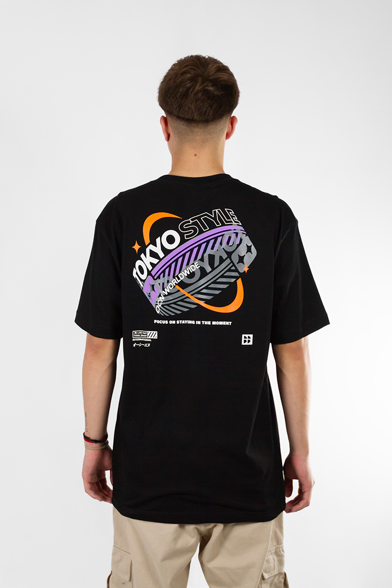 Remera Ocn Hombre Premium Regular Negro 7N4P5