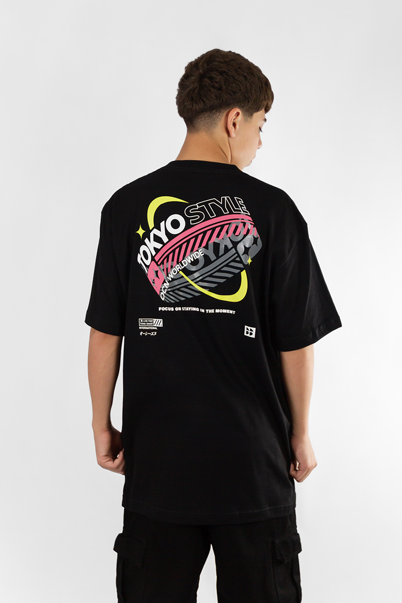 Remera Ocn Hombre Premium Regular Negro 7N4P5