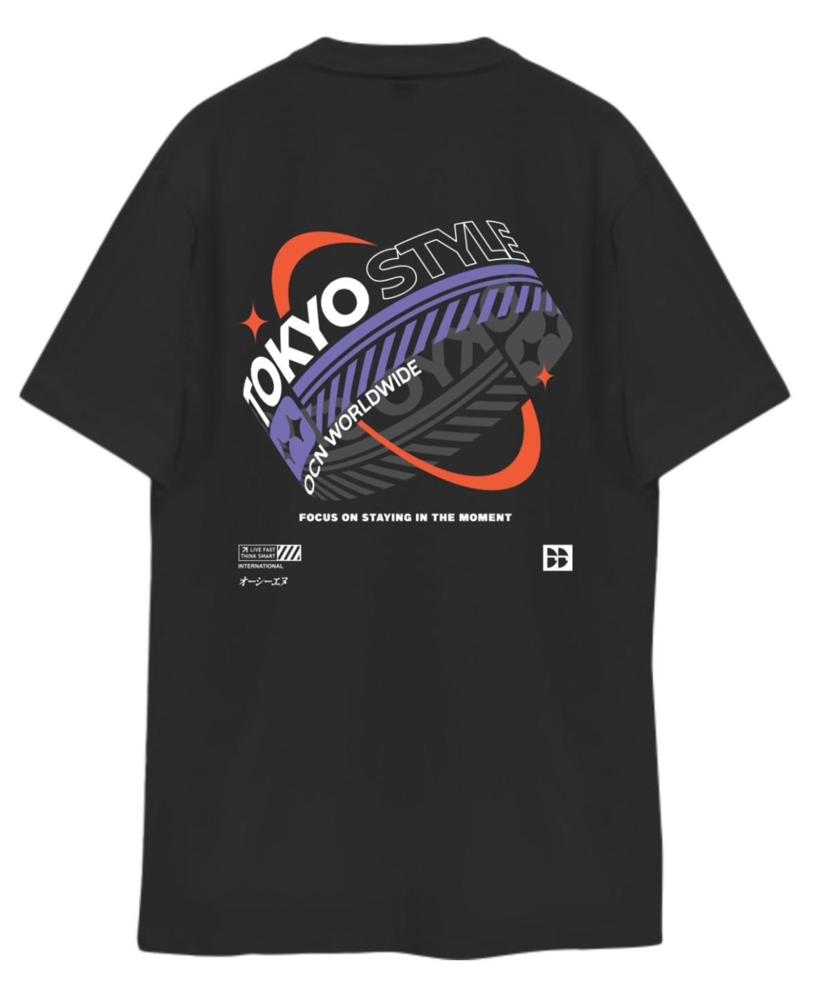 Remera Ocn Hombre Premium Regular Negro 7N4P5