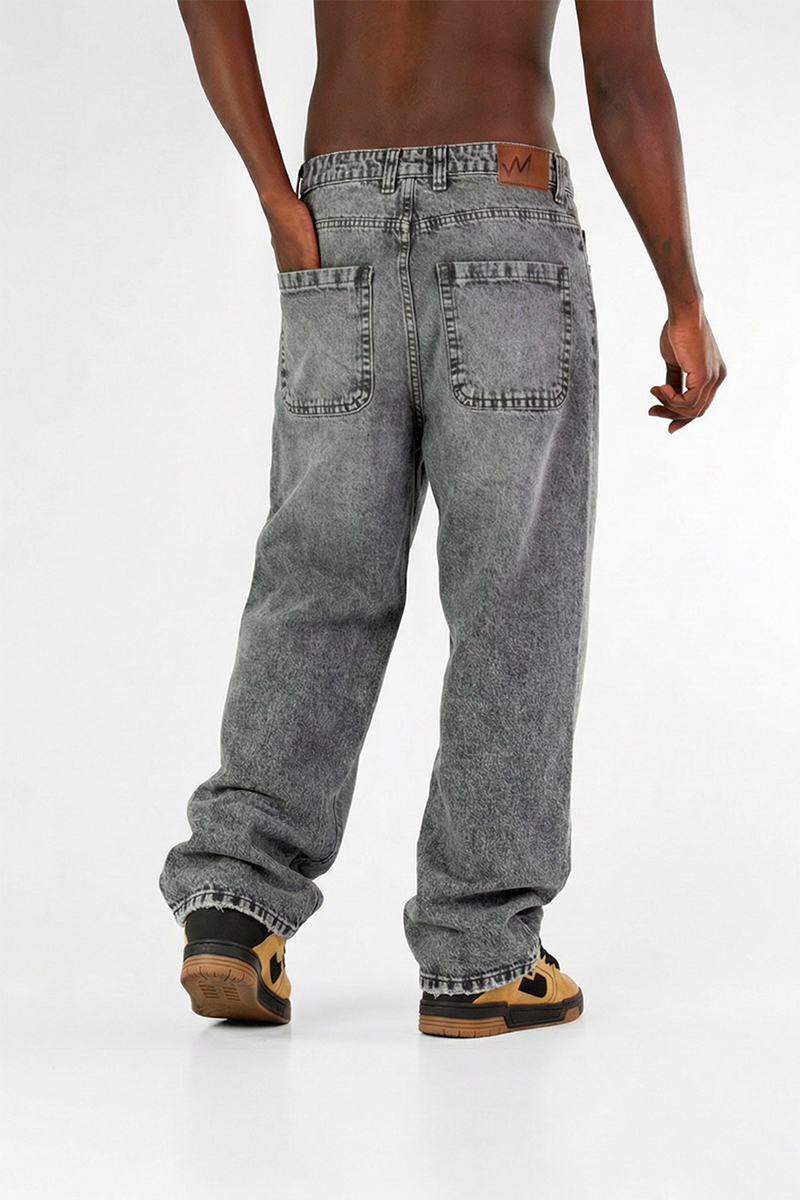 Jean King Of Art Baggy Black