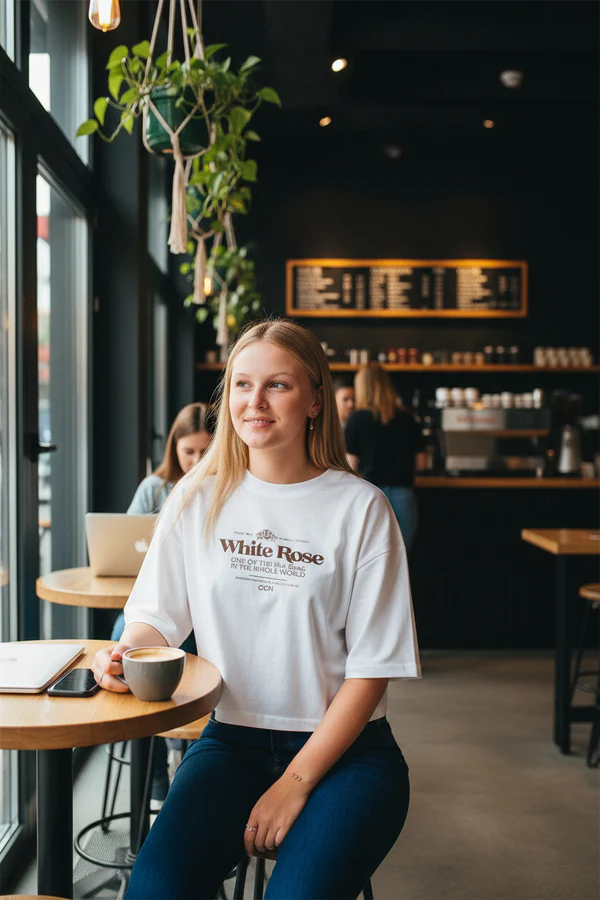 Remera Ocn Mujer Boxy Tee Blanco