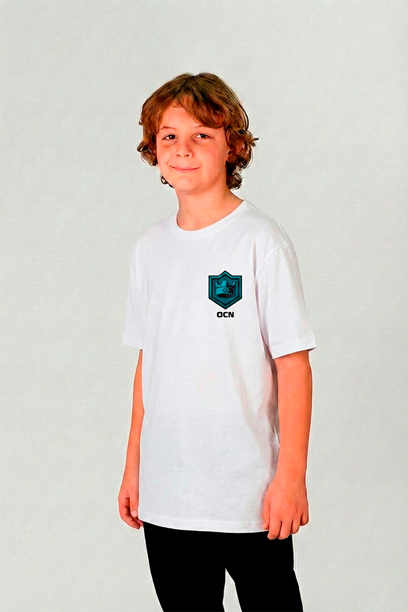 Remera Ocn Kids Tributo Blanco