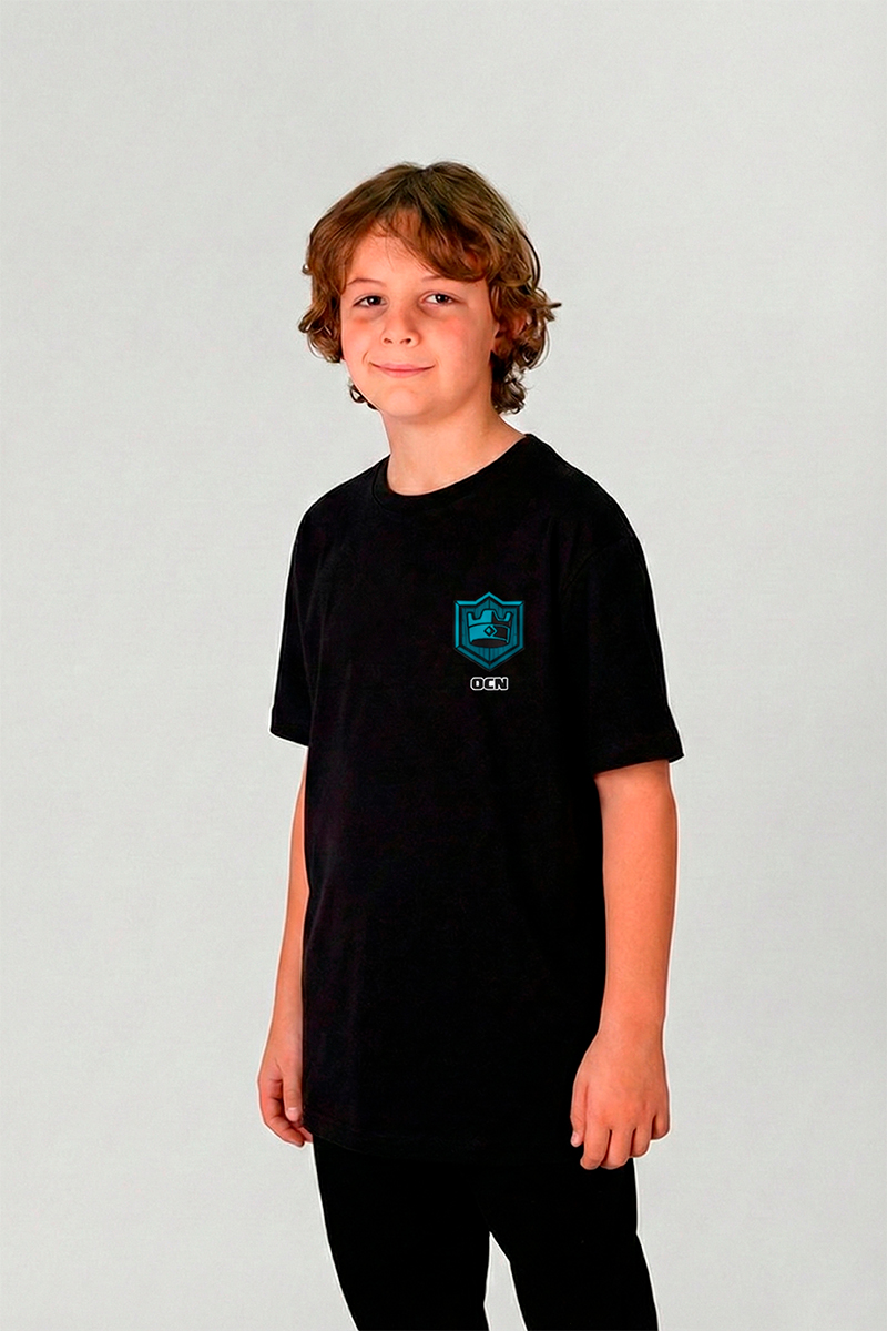 Remera Ocn Kids Tributo Negro