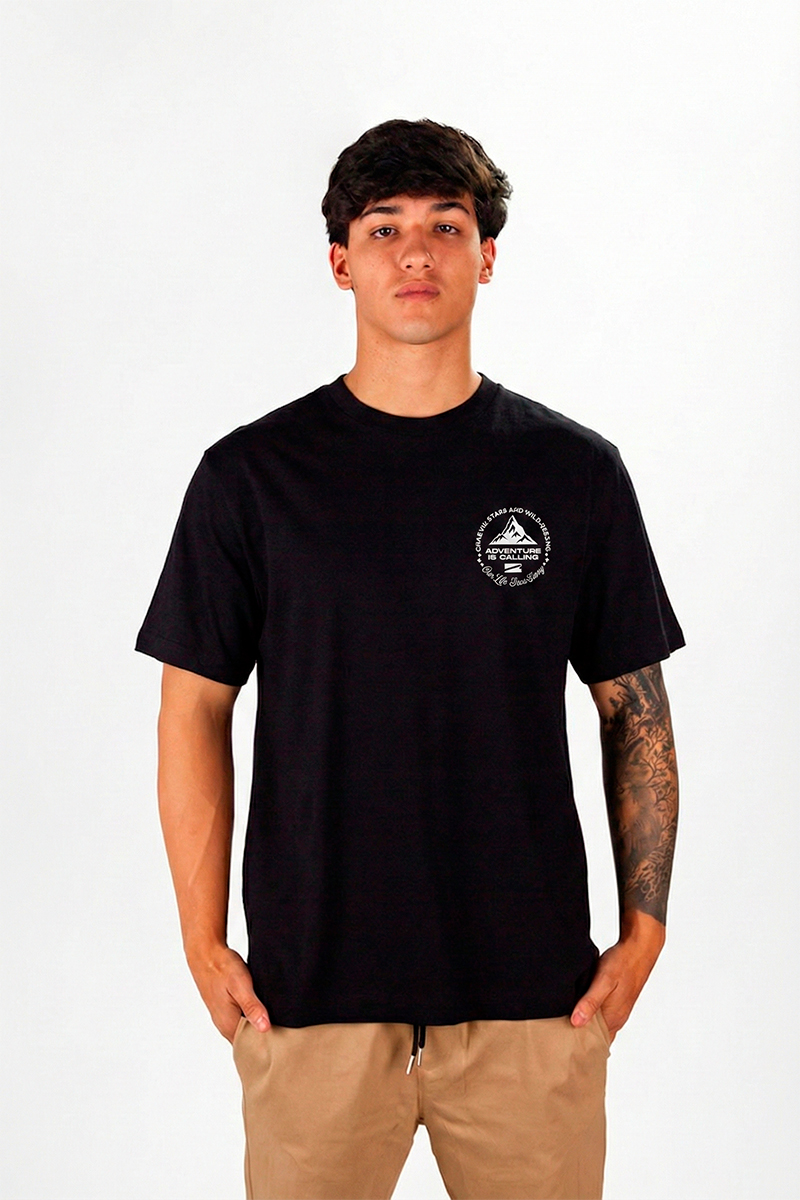 Remera Ocn Hombre Premium Negro
