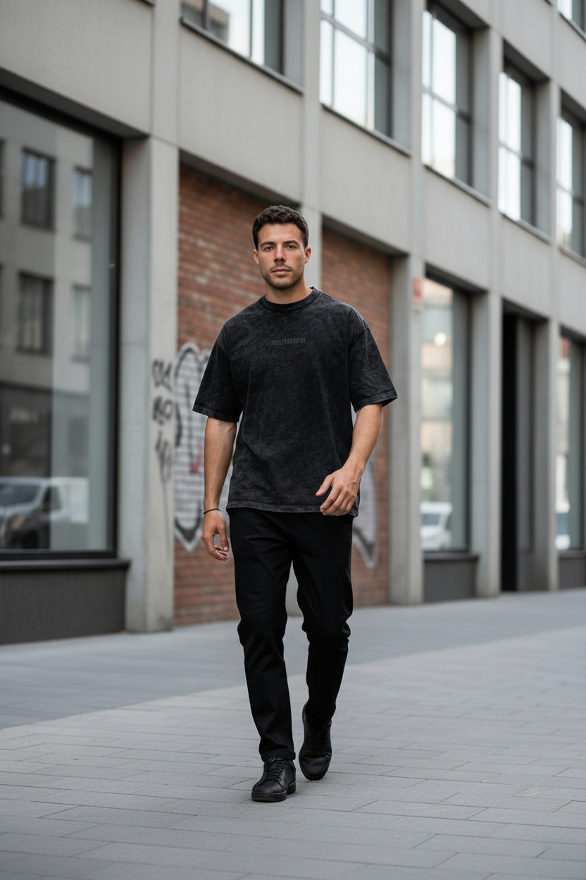 Remera Ocn Cracked Wash