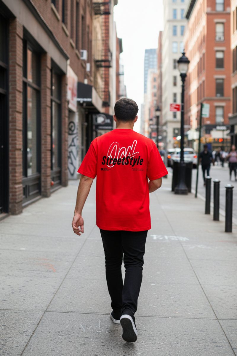 Remera Ocn Premium Rojo