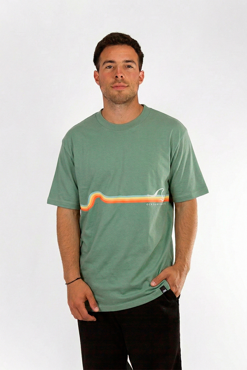 Remera Ocn Hombre Premium Verde