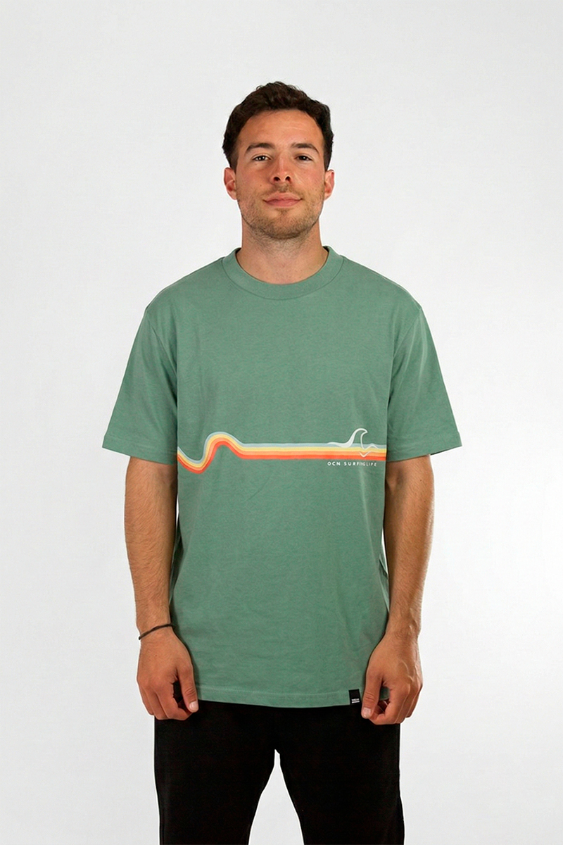 Remera Ocn Hombre Premium Verde