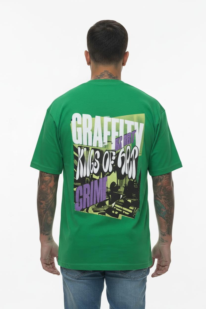 Remera King Of Art Urban Shirt Verde
