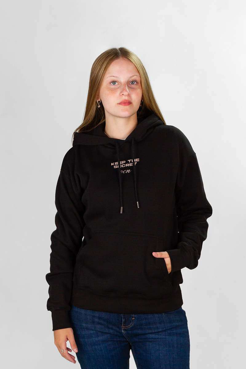 Buzo Ocn Canguro Toji Negro