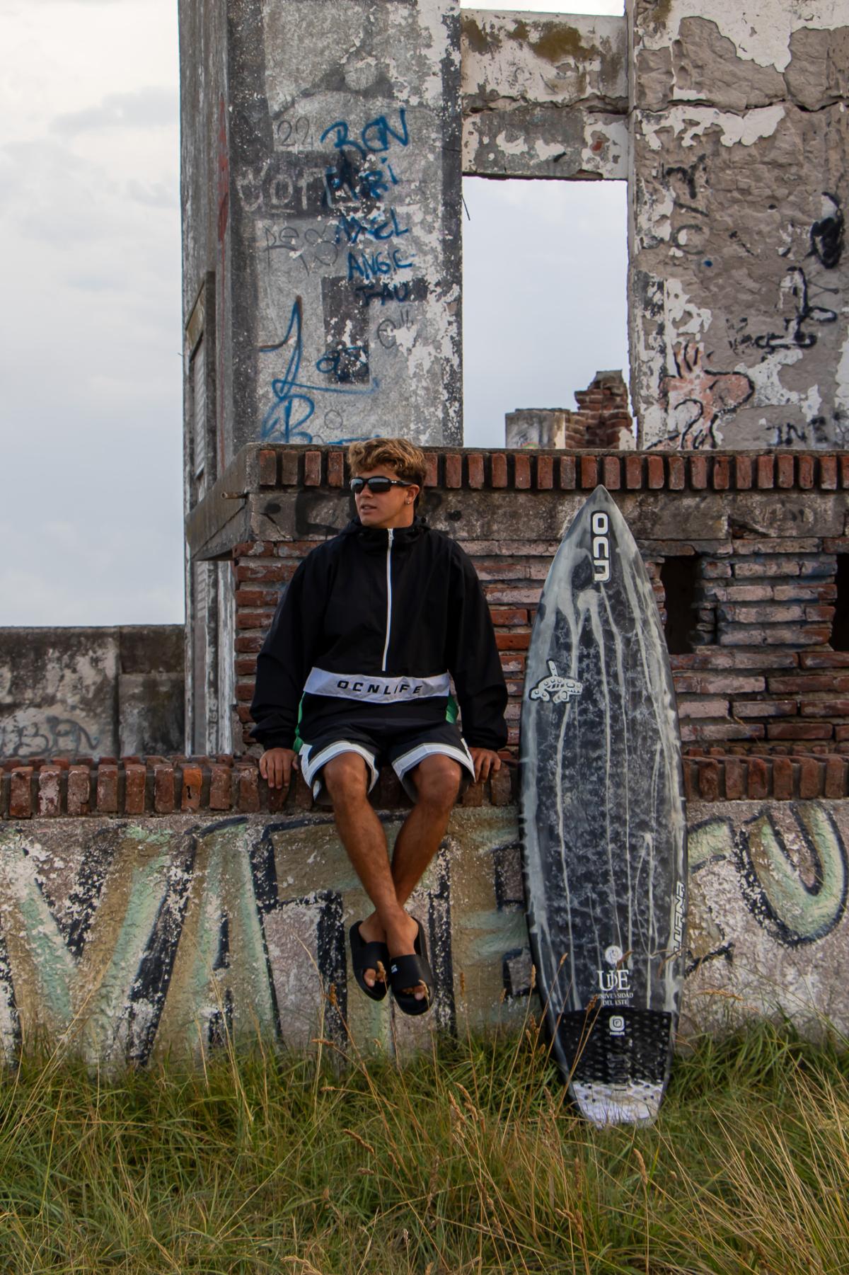 Anorak Ocn Manchester Negro