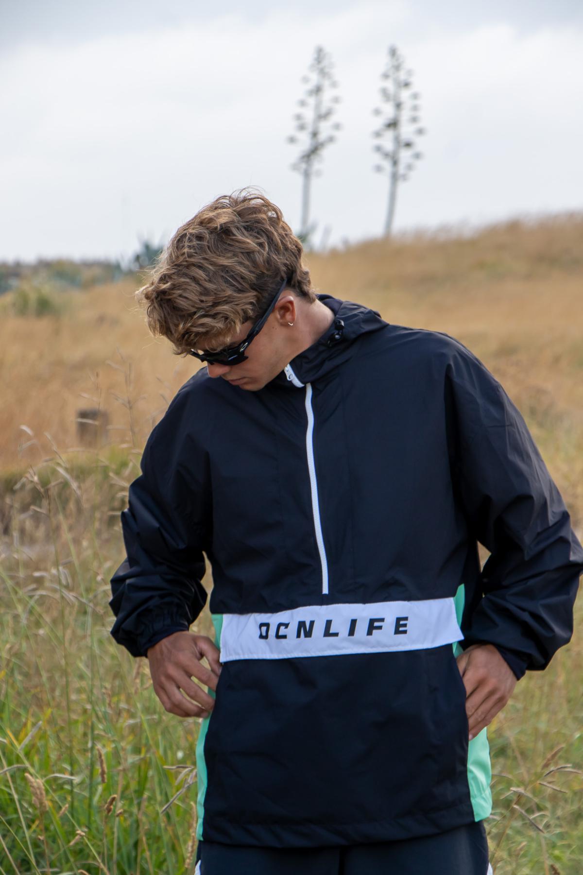 Anorak Ocn Manchester Negro