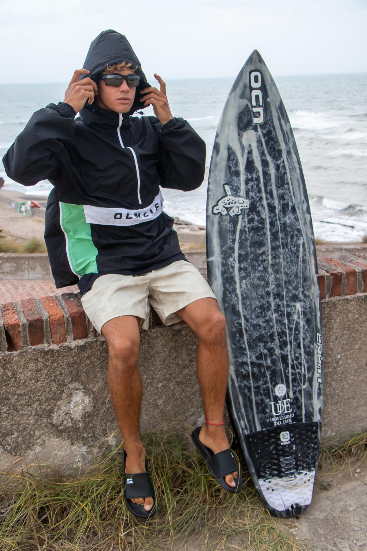 Anorak Ocn Manchester Negro