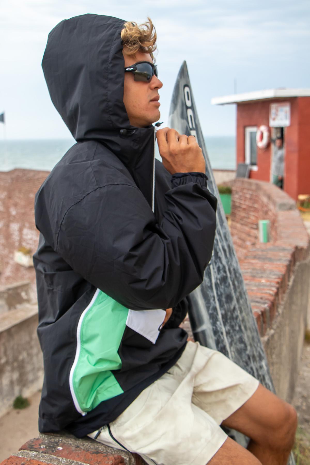 Anorak Ocn Manchester Negro