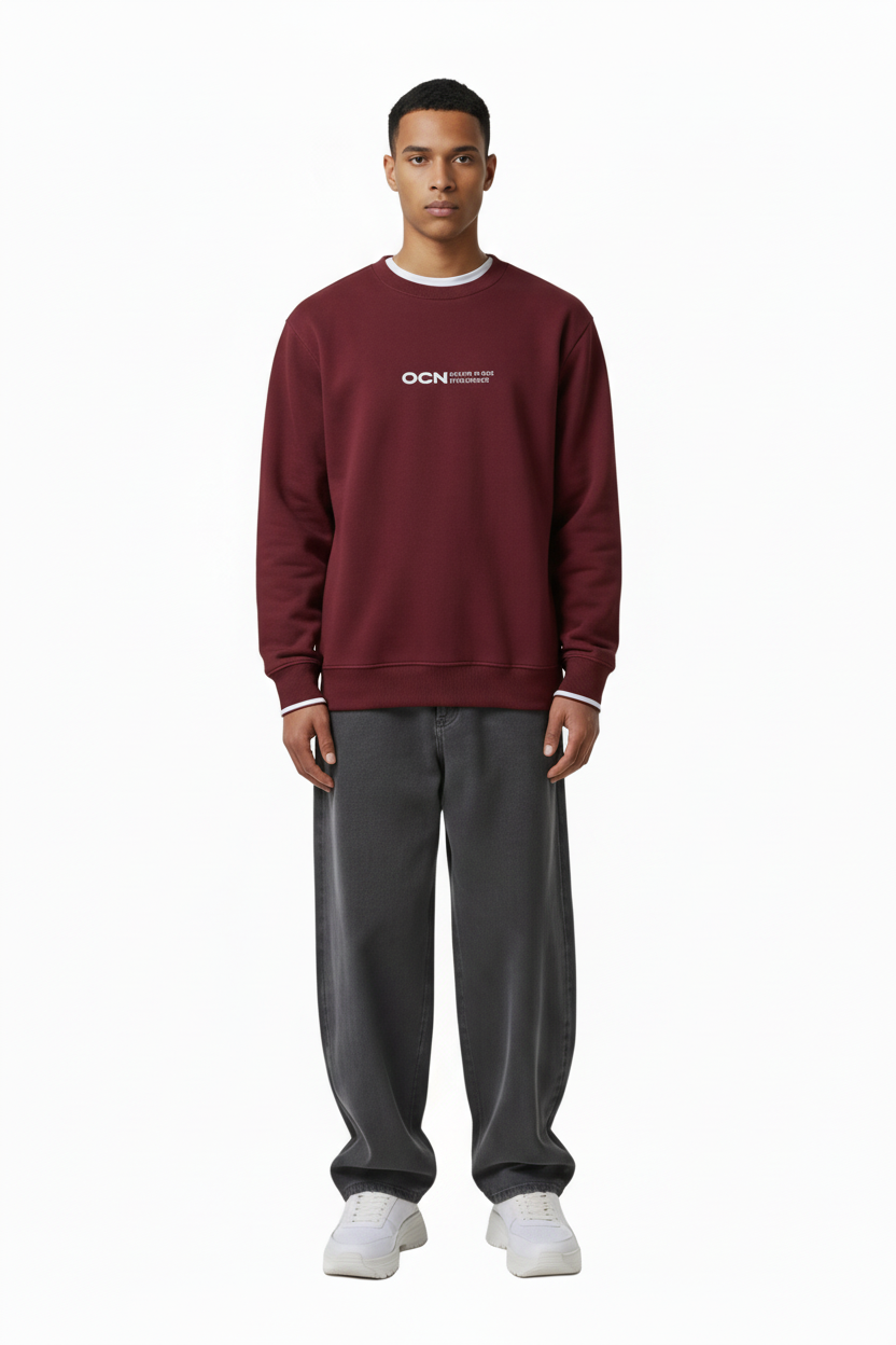 Buzo Ocn Original Bordo