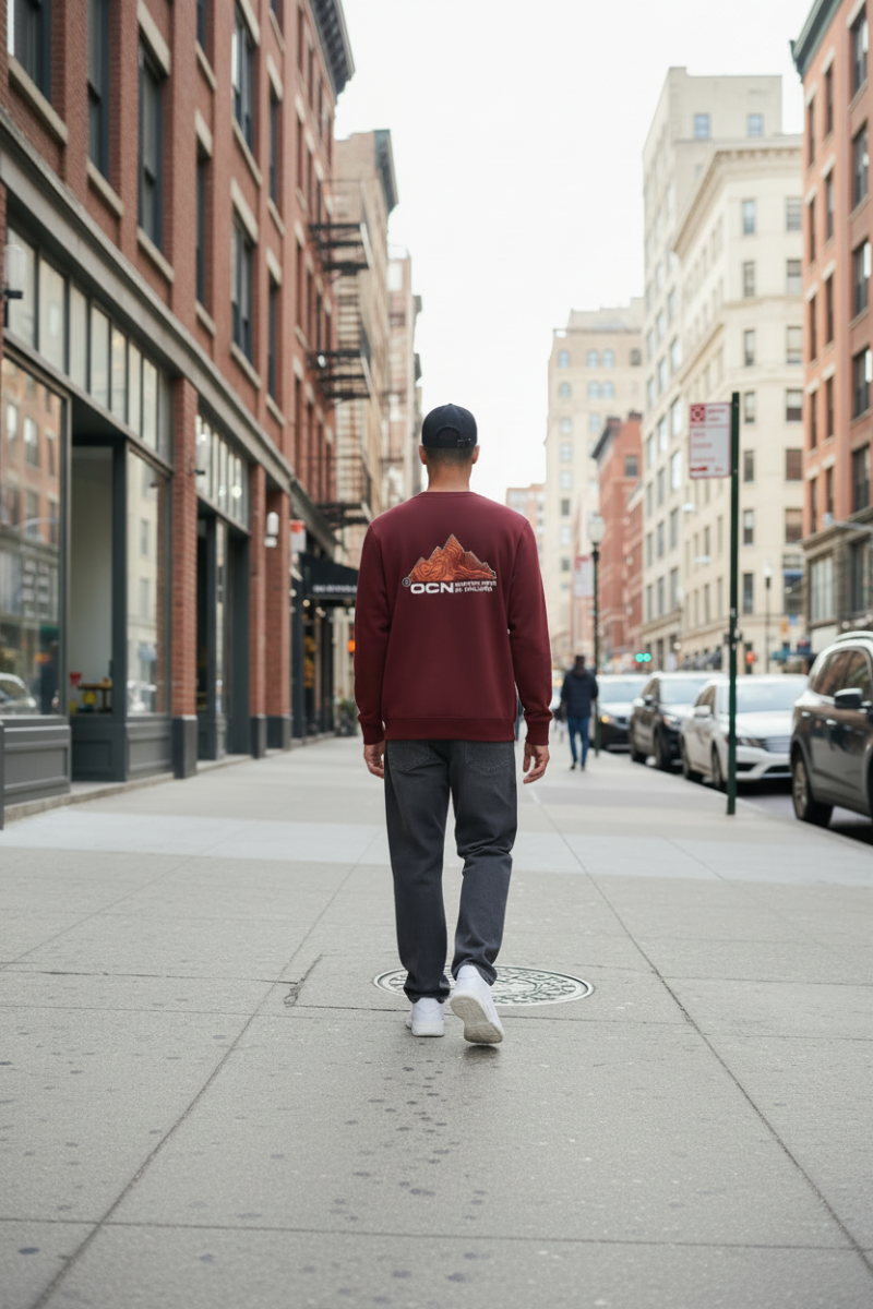 Buzo Ocn Original Bordo