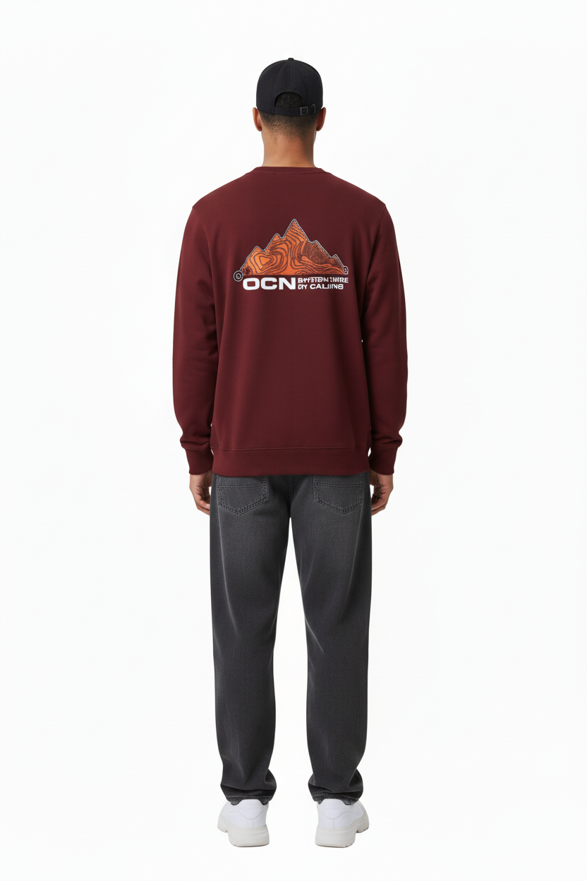 Buzo Ocn Original Bordo