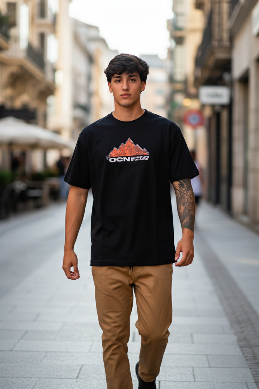 Remera Ocn Original Negro