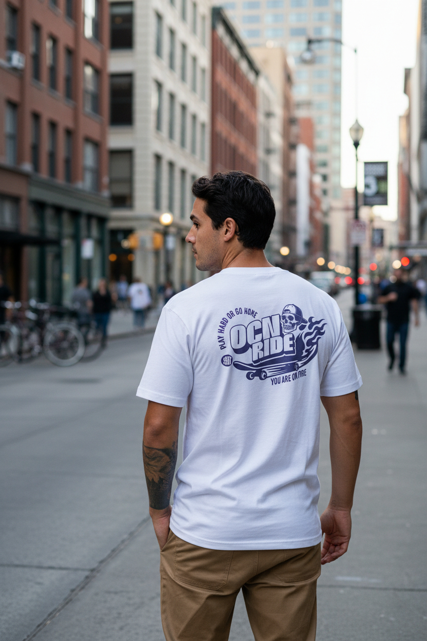 Remera Ocn Original Blanco