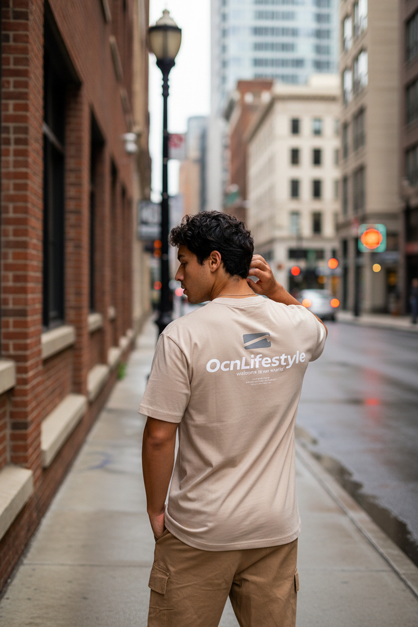 Remera Ocn Premium Beige