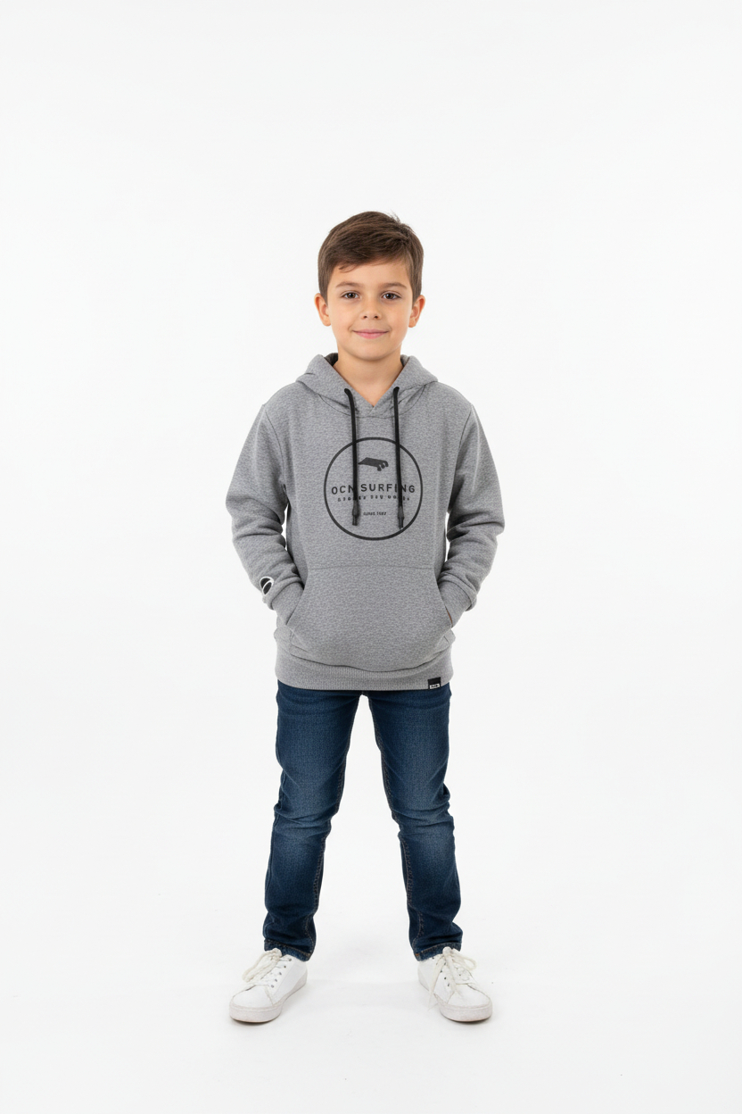 Buzo Ocn Canguro kang Gris (Producto Outlet)