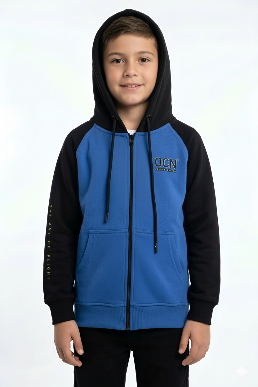 Campera Ocn Sleeve Azul  (Producto Outlet)