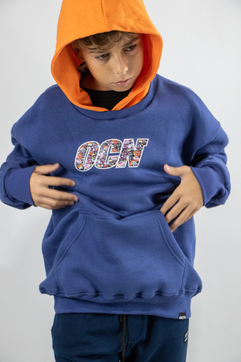 Buzo Ocn Bixer Azul  (Producto Outlet)