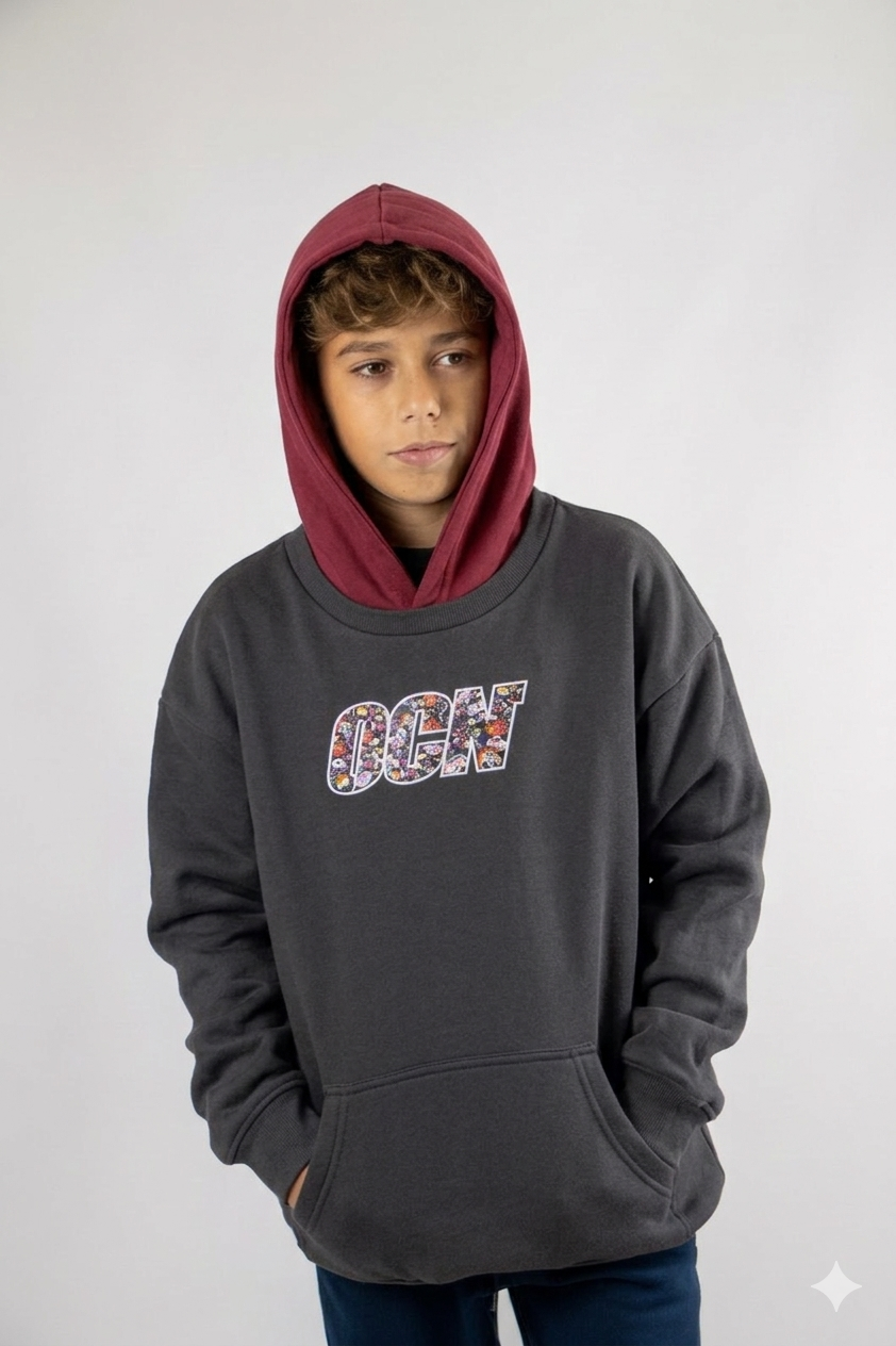 Buzo Ocn Bixer Gris (Producto Outlet)