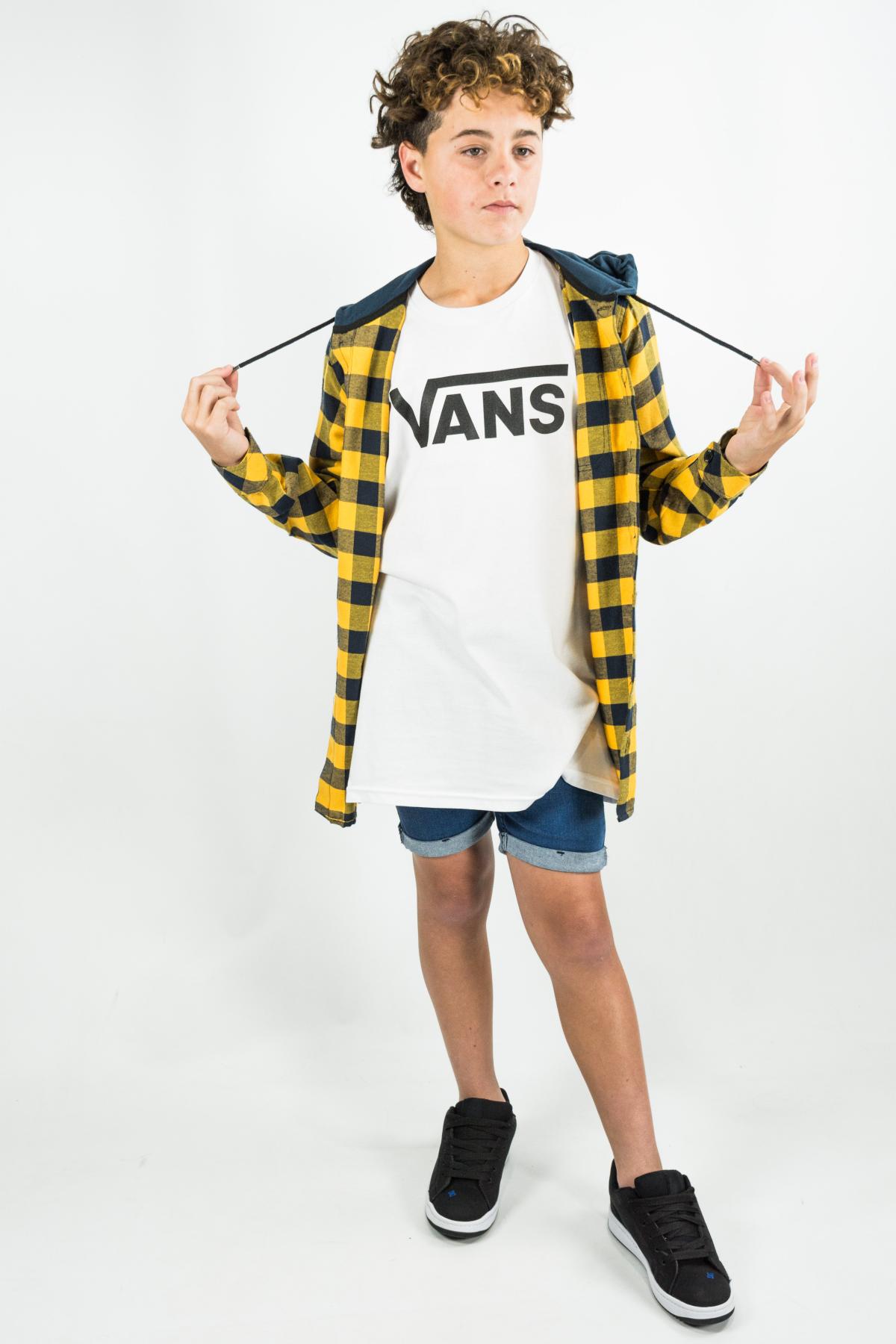 Camisa Ocn Dublin Cuadrille Amarillo (Producto Outlet)