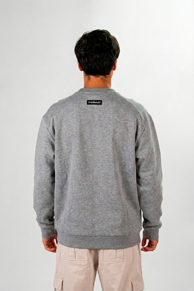 Buzo Ocn Zipper Gris