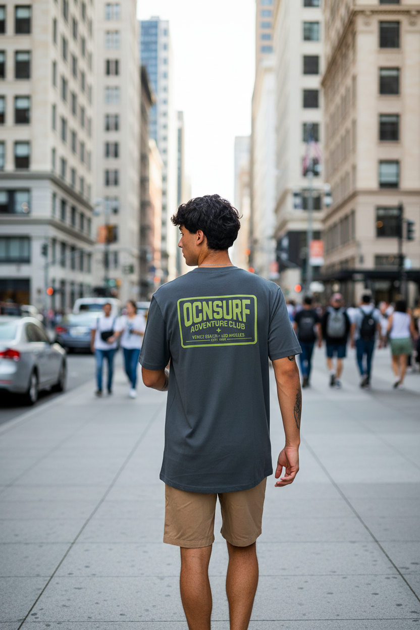 Remera Ocn Original Gris