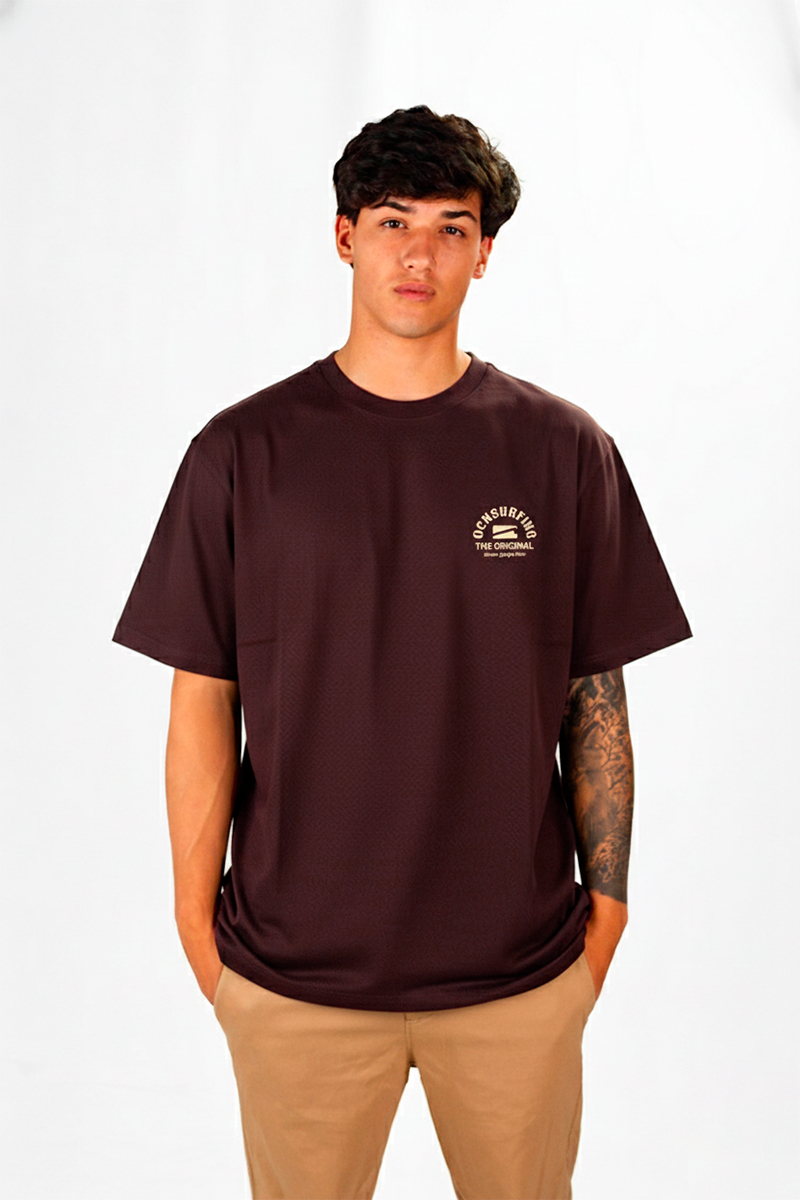 Remera Ocn Original Bordo