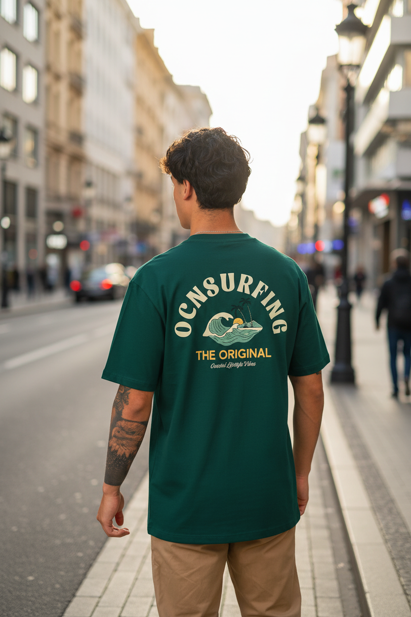 Remera Ocn Original Verde