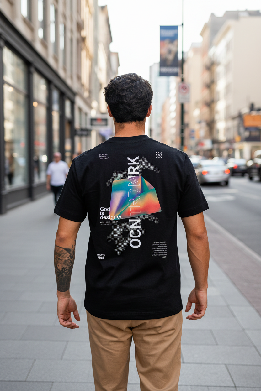 Remera Ocn Premium Negro