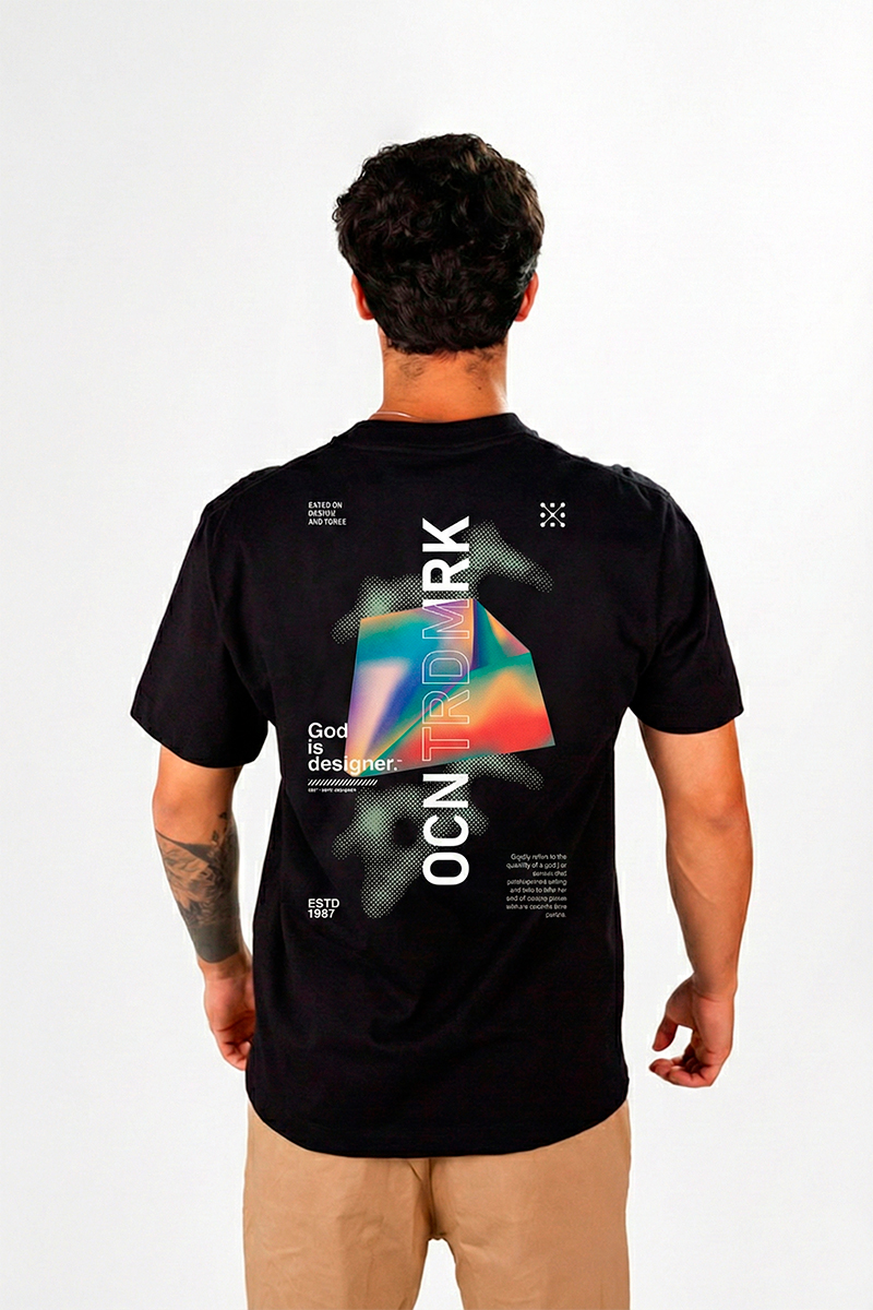 Remera Ocn Premium Negro