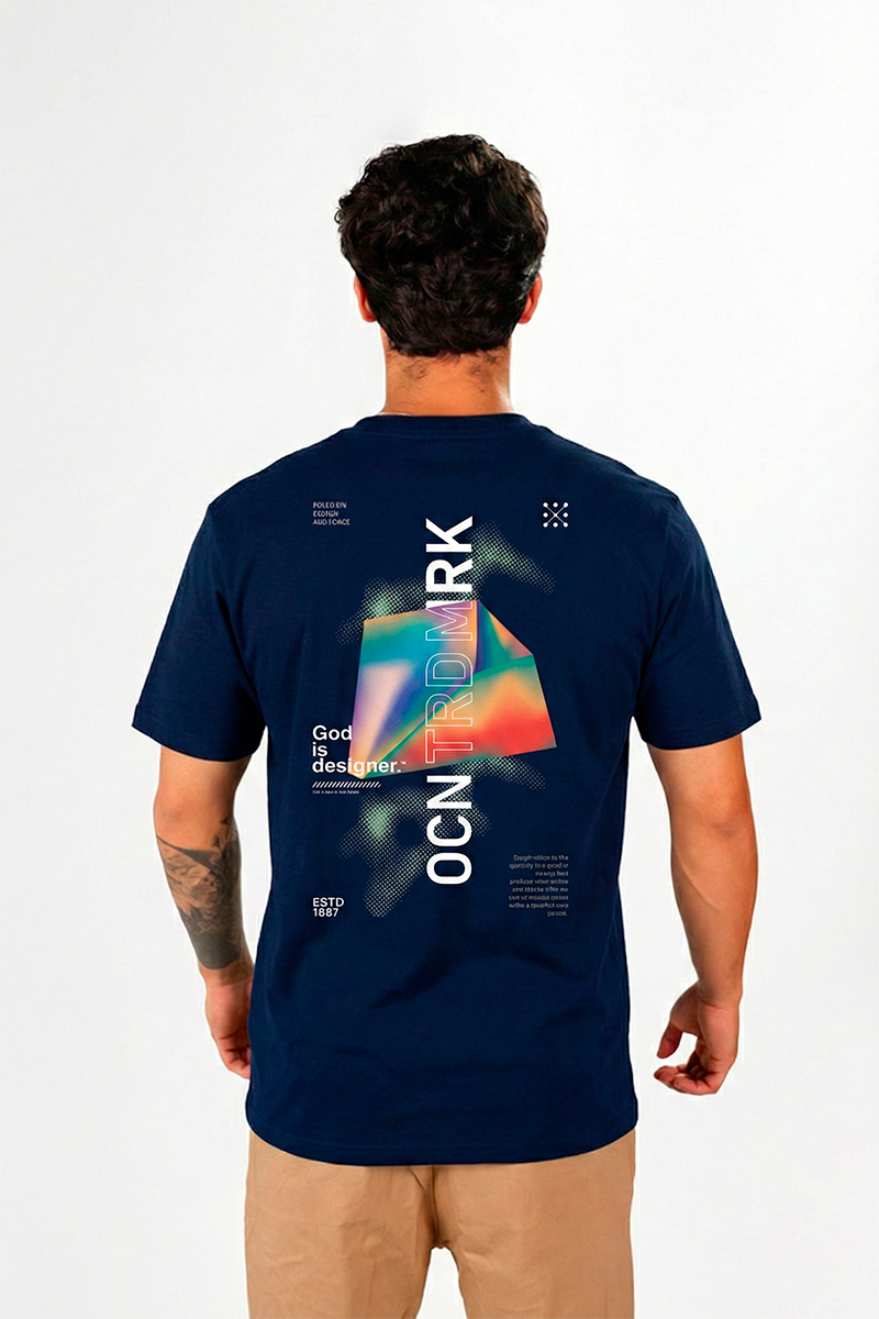 Remera Ocn Premium Azul