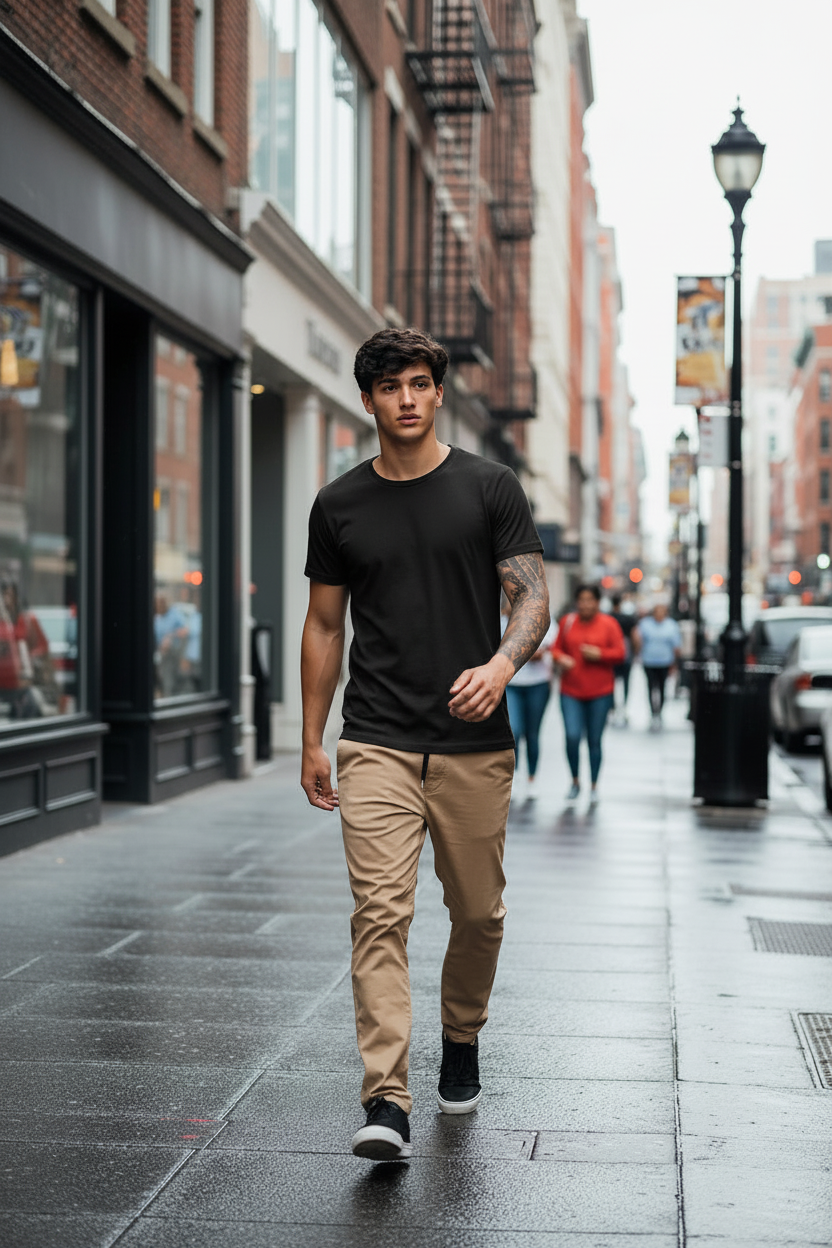 Remera Ocn Basic Negro