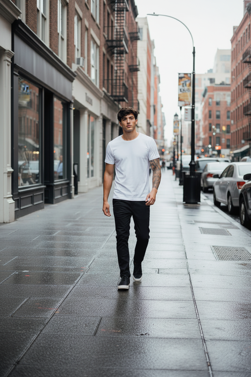 Remera Ocn Basic Blanco