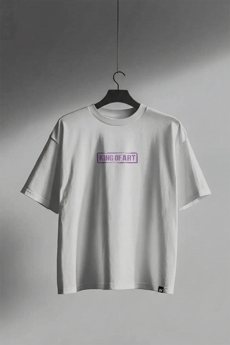 Remera King Of Art Urban Shirt Blanco