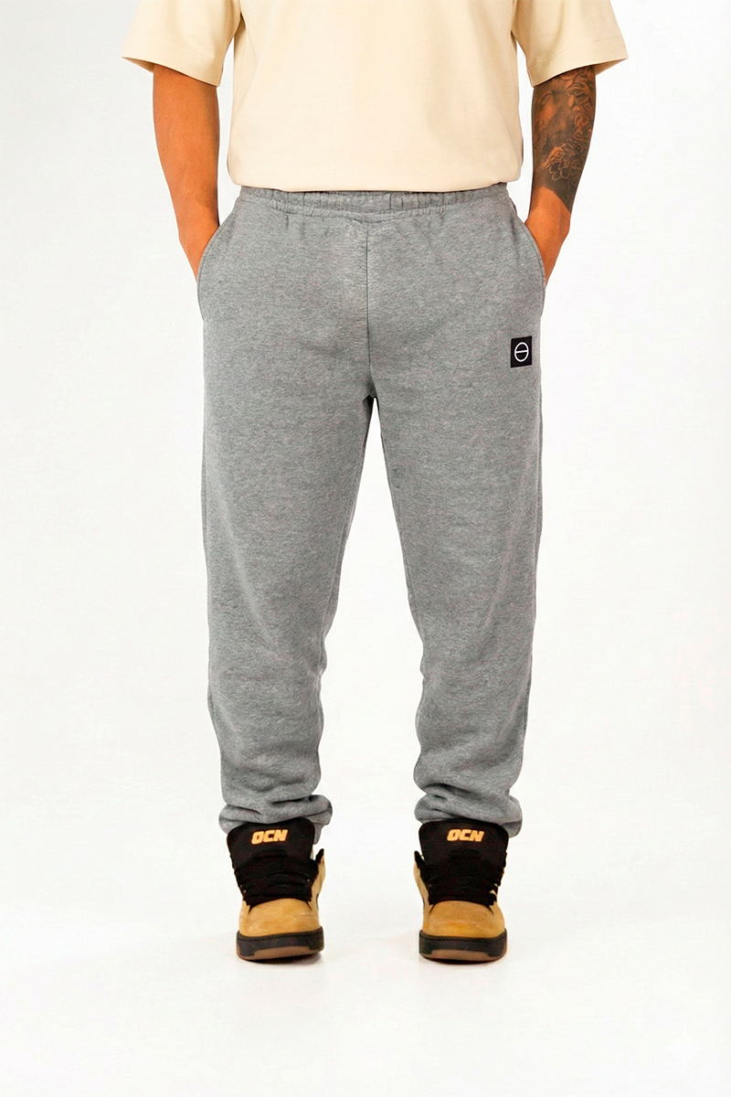 Jogging Ocn Fist Gris Plus Size / Talle Especial