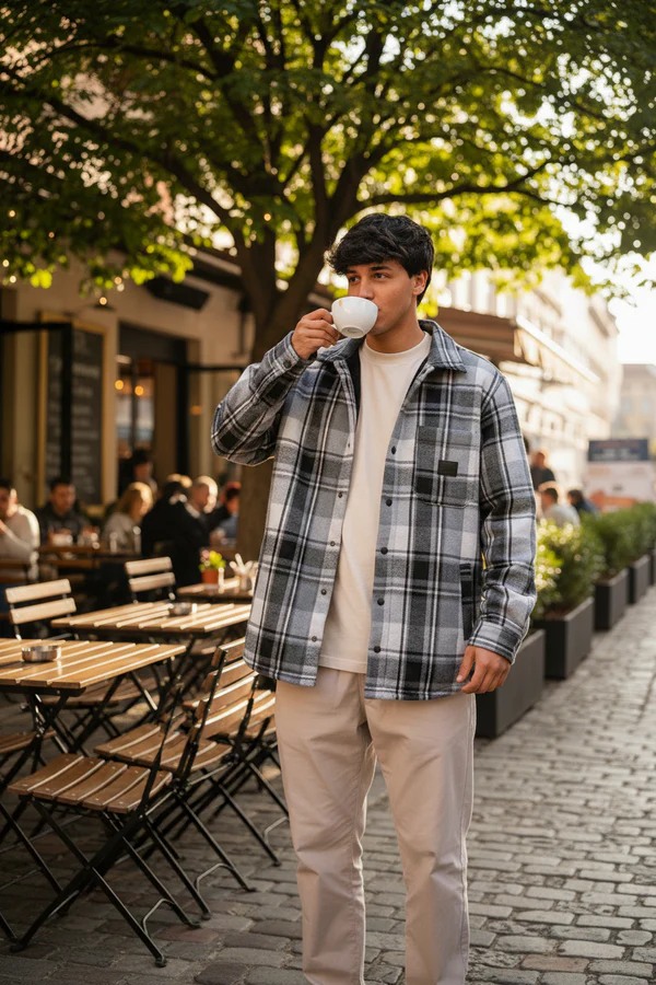 Jacket Ocn Munich Gris