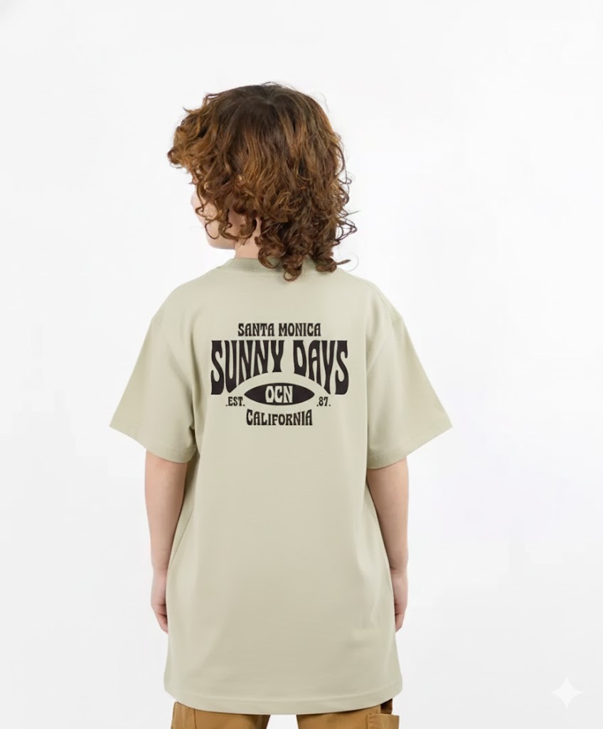 Remera Ocn Kids Original  Crudo (Producto Outlet)