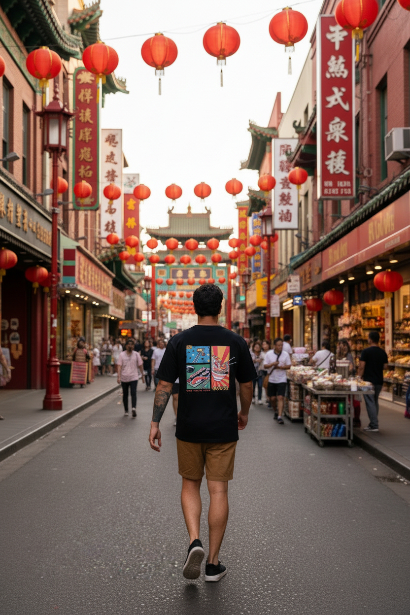 Remera Ocn Hombre Orian Negro