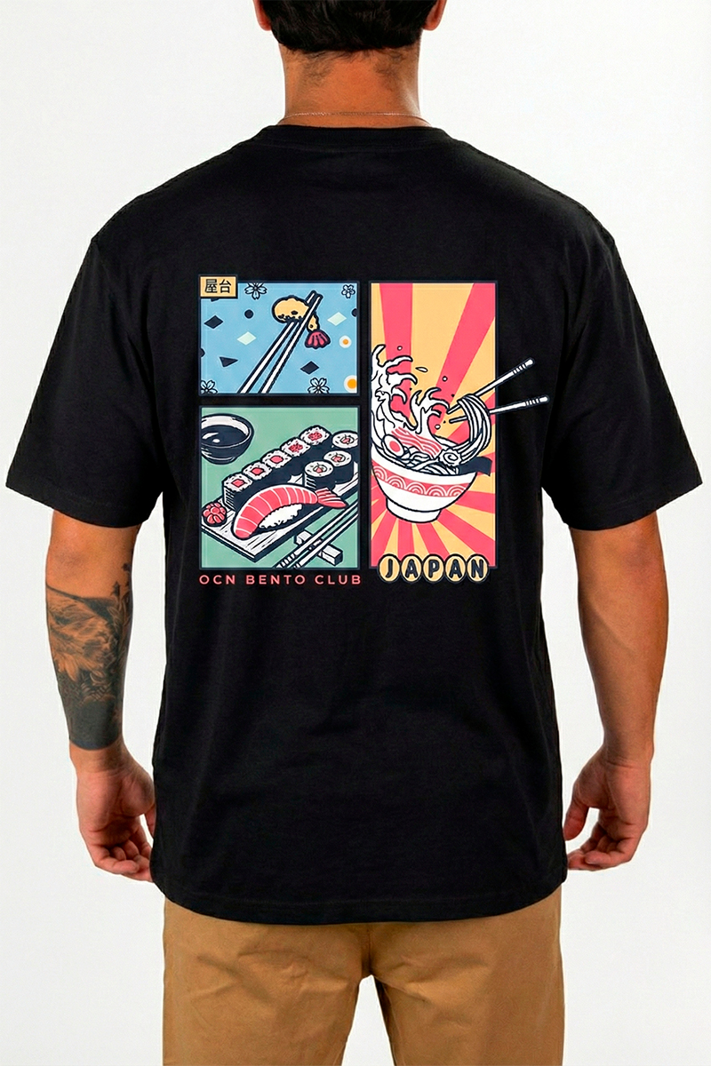 Remera Ocn Hombre Orian Negro