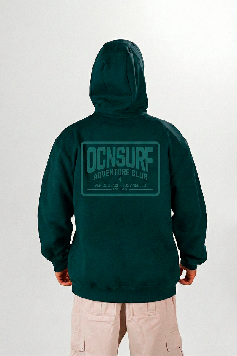 Buzo Ocn Canguro Original Verde