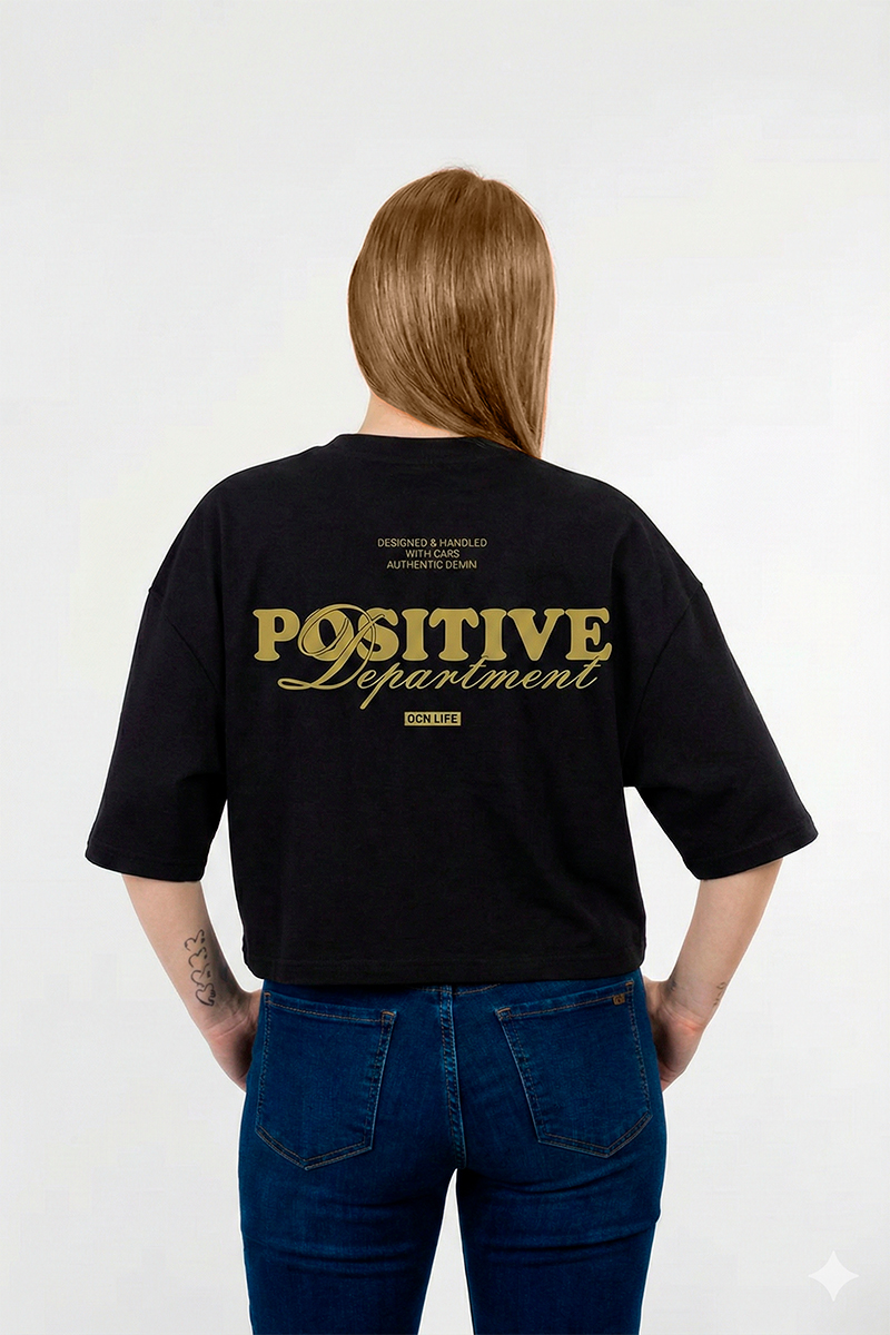 Remera Ocn Mujer Boxy Tee Negro