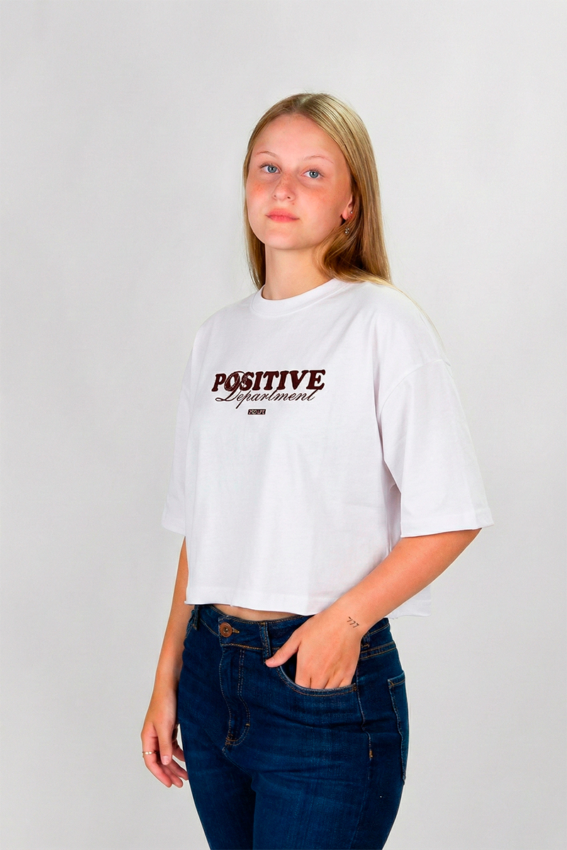 Remera Ocn Mujer Boxy Tee Blanco