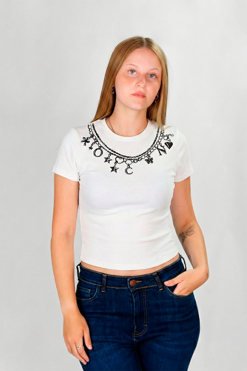 Remera Ocn Mujer Aura Blanco